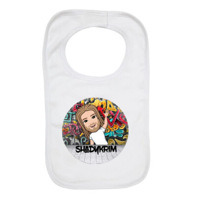 Baby Bib - Round Logo Thumbnail