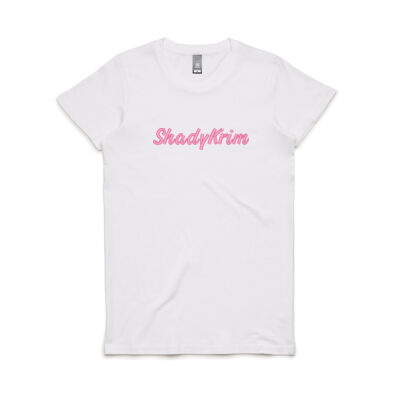 Women's Tee - Embroidered Logo (Any Colour) Thumbnail