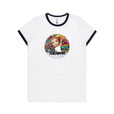 Women's Hem Tee - Round Logo Thumbnail