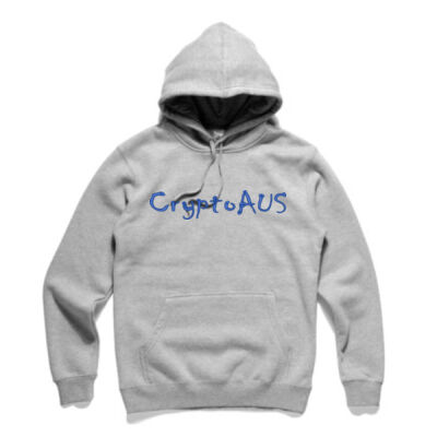 Crypto_AUS Embroidered Hoodie Thumbnail